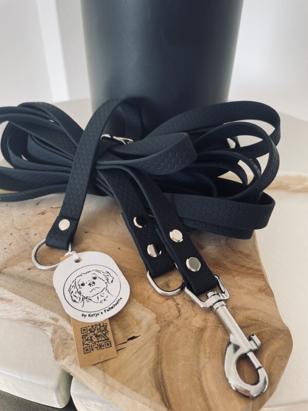 Schleppleine Schwarz